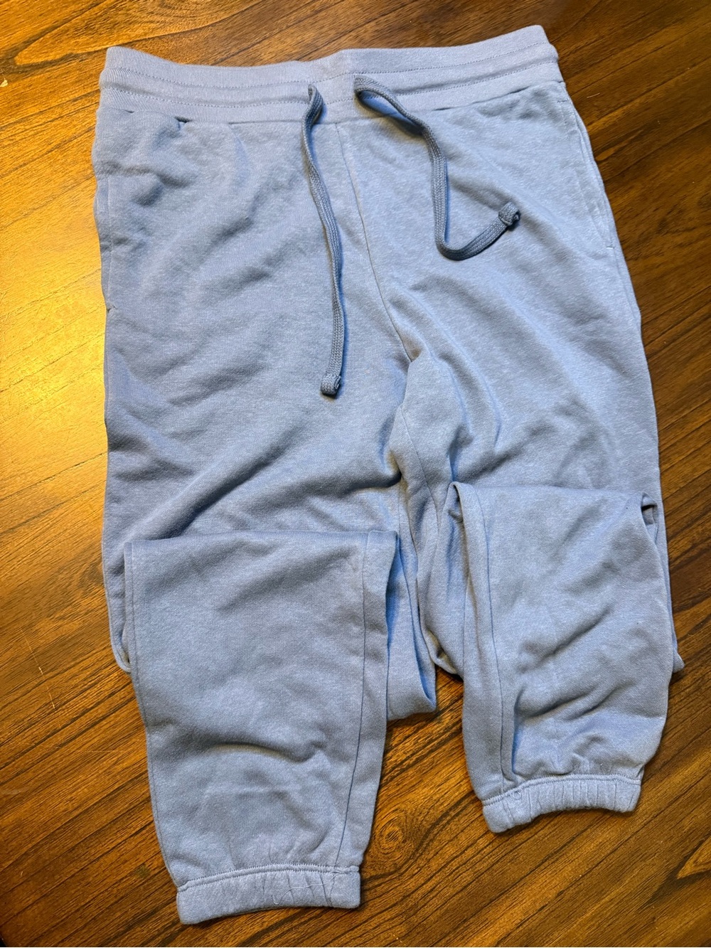 Light Blue Drawstring Sweatpants